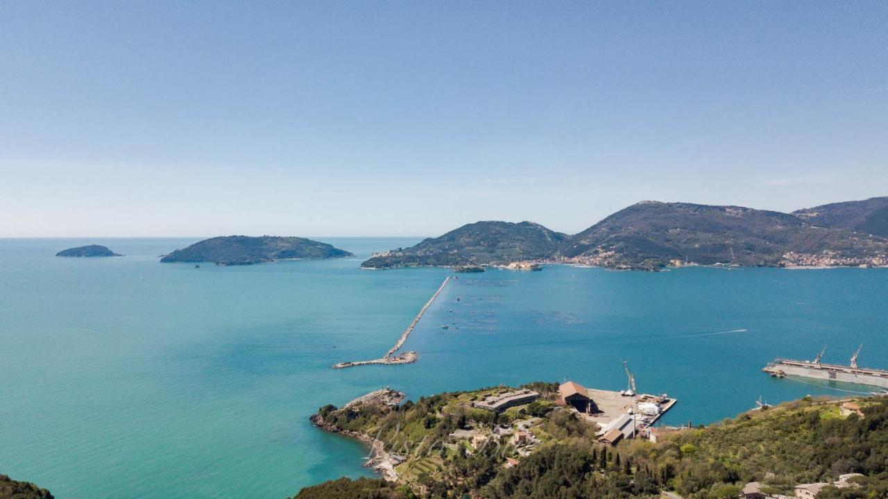 Vista Sul Blu ,Baia Blu, Lerici Leilighet Eksteriør bilde
